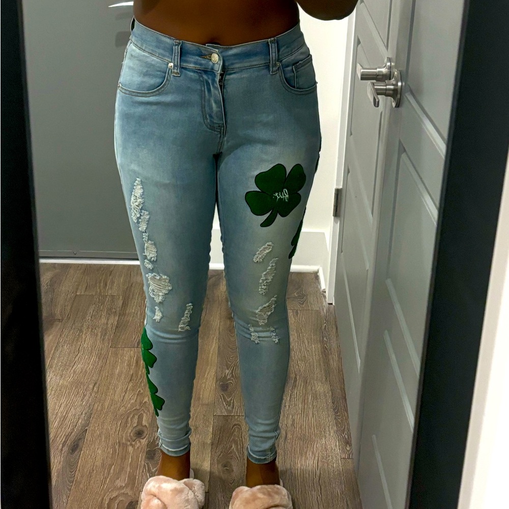 Filthy Wealth Clover Jeans